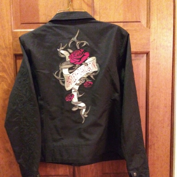 Harley Davidson Medium weight Jacket - Picture 2 of 8